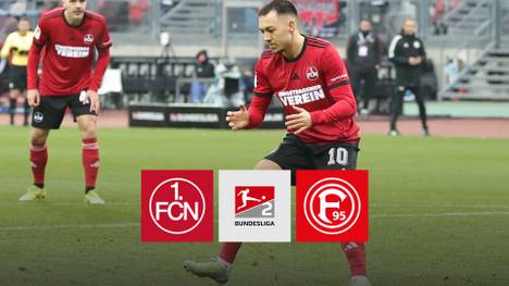 Nürnberg und Düsseldorf trennen sich 2:2. Nach der verdienten Pausenführung verpasste der Club im turbulenten zweiten Durchgang die Vorentscheidung und wähnte sich dann doch auf der Siegerstraße. Doch Justvan avancierte zum doppelten Unglücksraben.