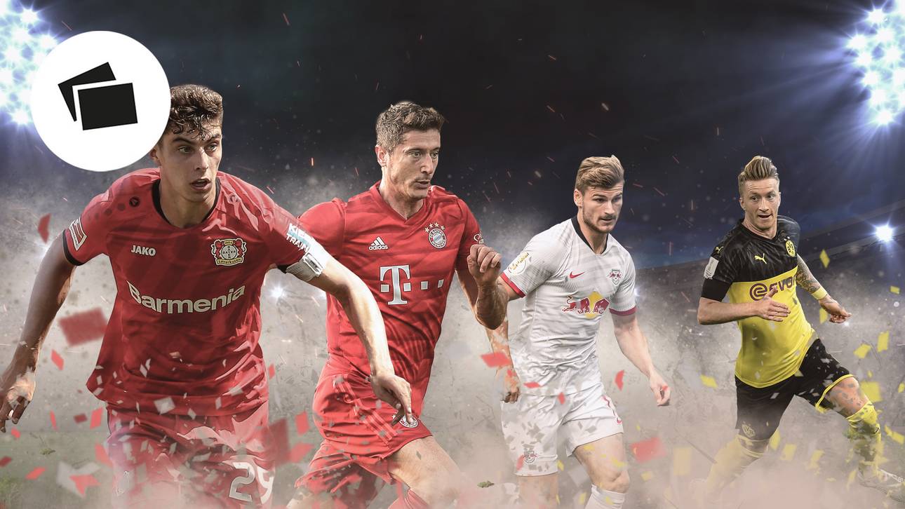 Die Aufstellungen der Bundesligisten