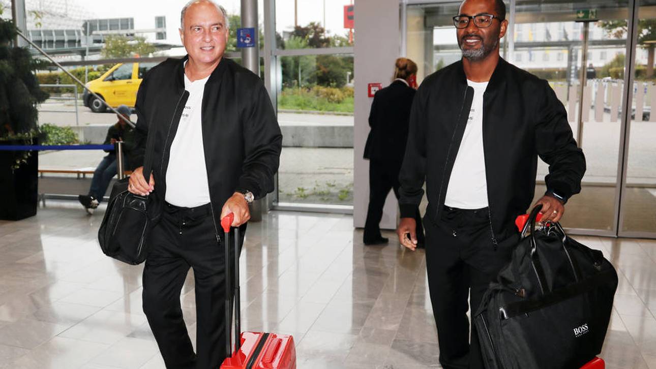 Hansi Müller (l., mit Cacau) ist Markenbotschafter des VfB Stuttgart