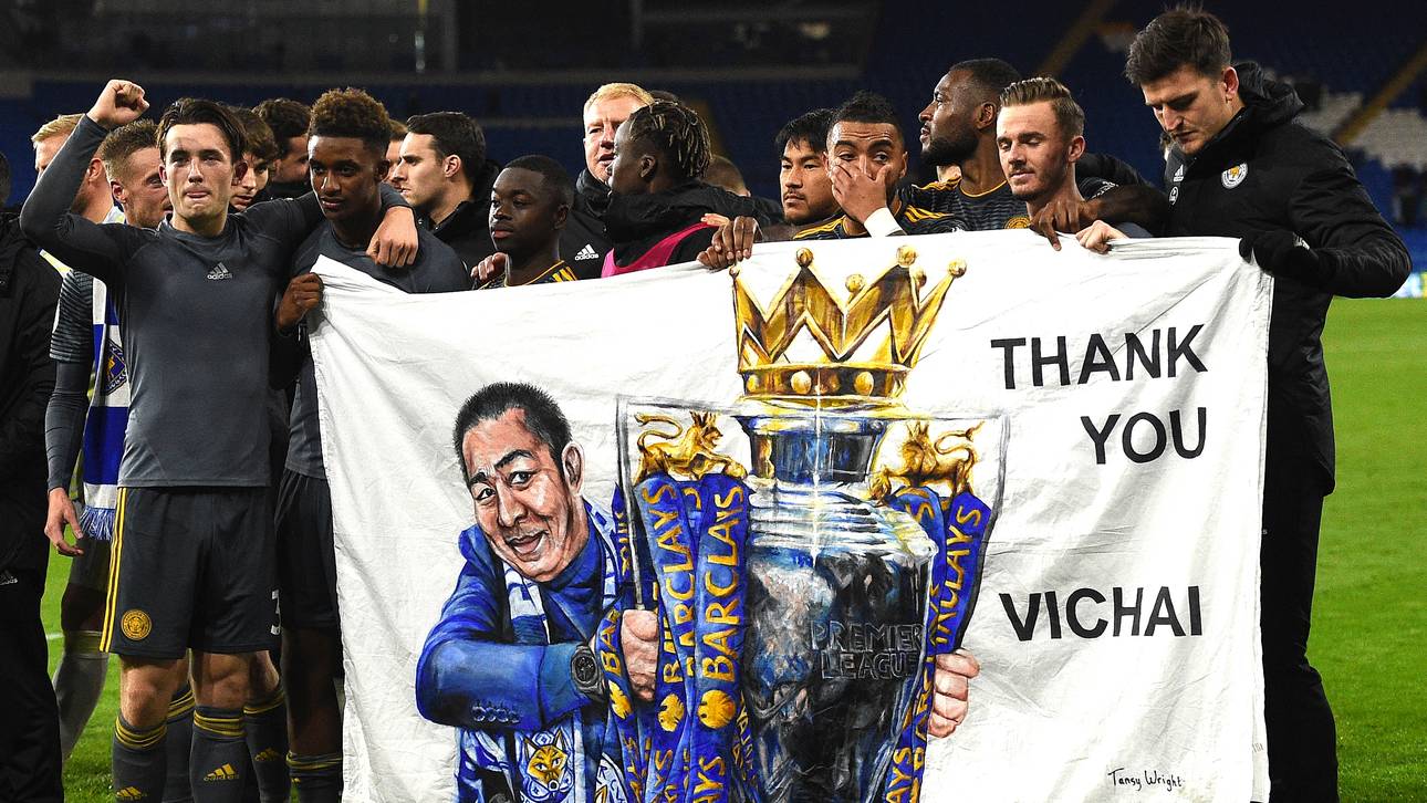 Leicester spielt mit Spezial-Trikots