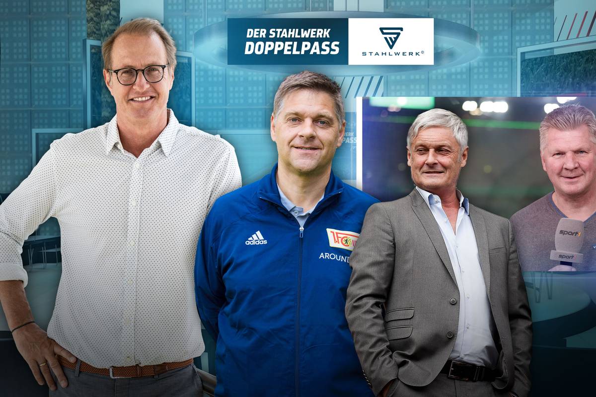 Der STAHLWERK Doppelpass vom 10. April in voller Länge zum Nachschauen - unter anderem mit Union-Geschäftsführer Oliver Ruhnert und ehem. Stuttgart-Trainer Armin Veh.