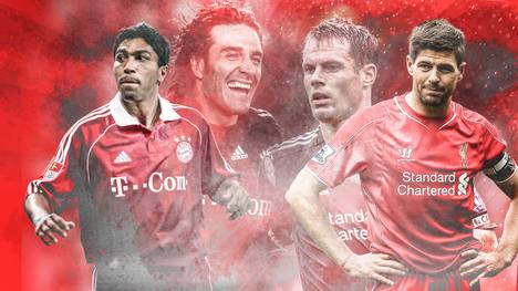Die FC Bayern Legends fordern Liverpools Ikonen.