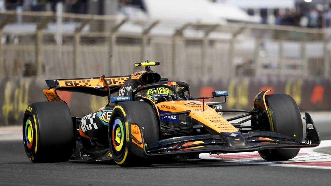 Lando Norris ging als WM-Führender in das letzte Rennen