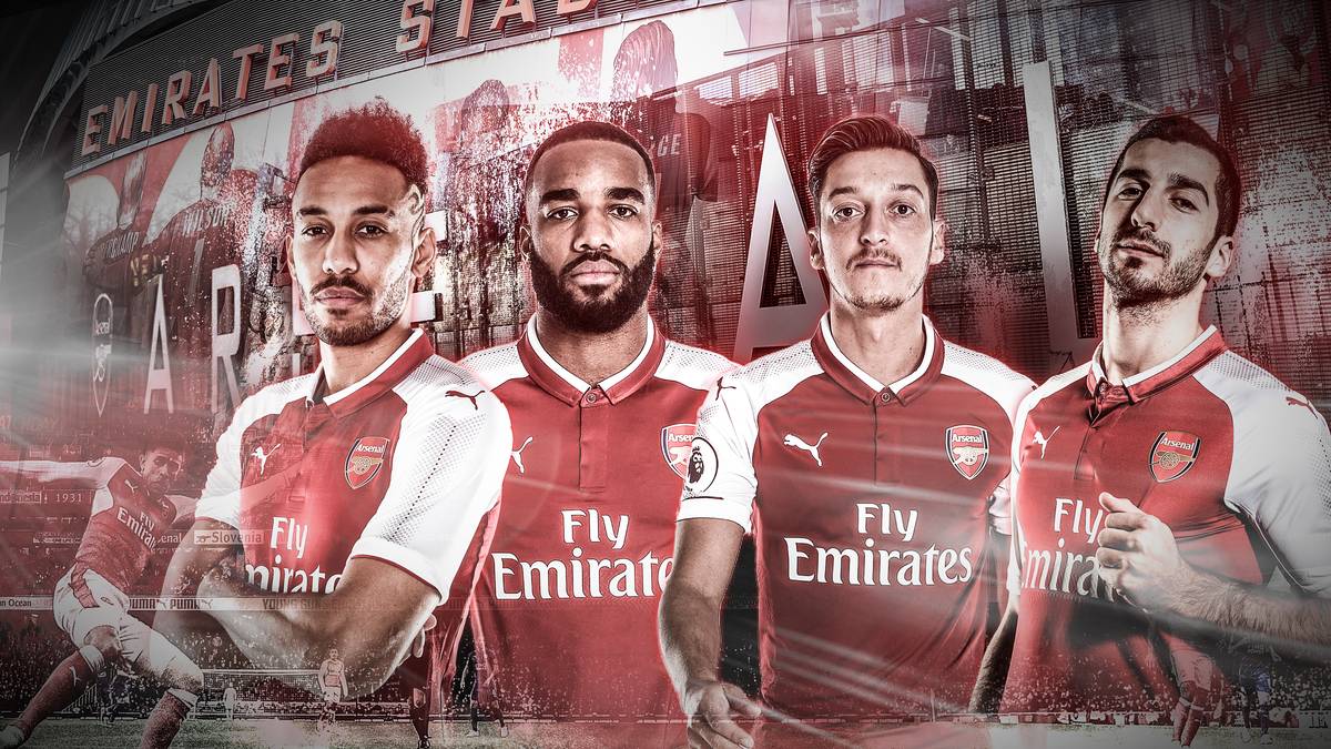 Der FC Arsenal hat eine neue Traum-Offensive. Nach monatelangen Unruhen und Wechselgerüchten sollen die Star-Neuzugänge Pierre-Emerick Aubameyang und Henrikh Mkhitaryan gemeinsam mit Mesut Özil, der seinen Vertrag verlängerte, und Sommer-Einkauf Alexandre Lacazette die Saison der Gunners retten
