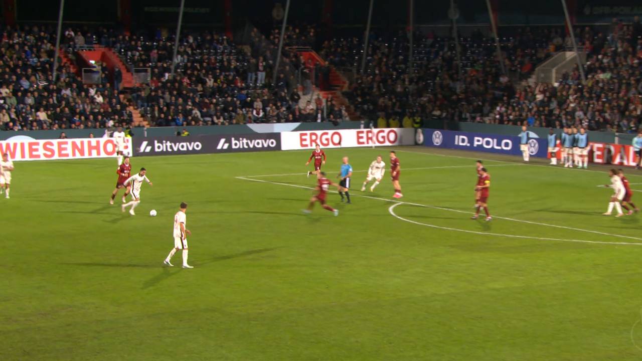 DFB Pokal: SG Sonnenhof Großaspach - FC Augsburg | Tore & Highlights im Video