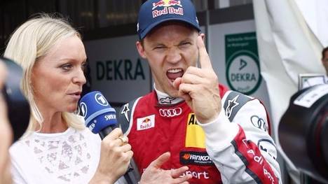 Mattias Ekström darf sich über seinen ersten Sieg seit über einem Jahr freuen