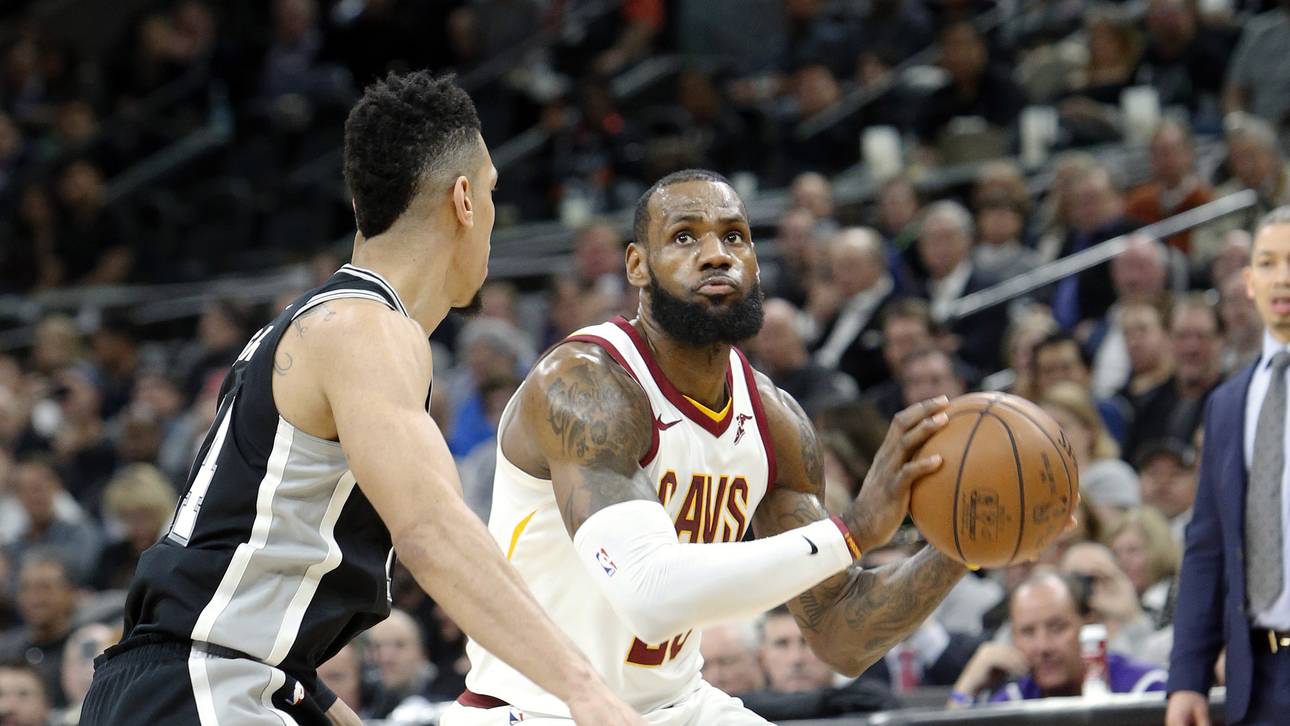 Kracher! LeBron fordert die Spurs