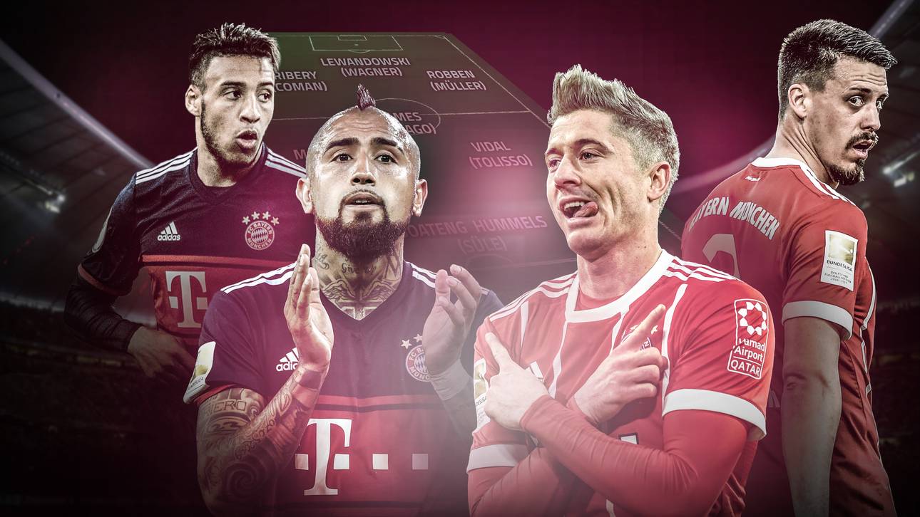 FC Bayern 2018: Doppelt besetzt zum Triple?
