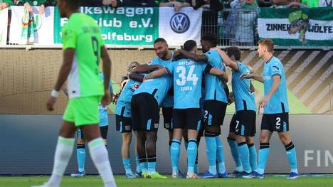 Leverkusen verteidigt Tabellenspitze in Wolfsburg