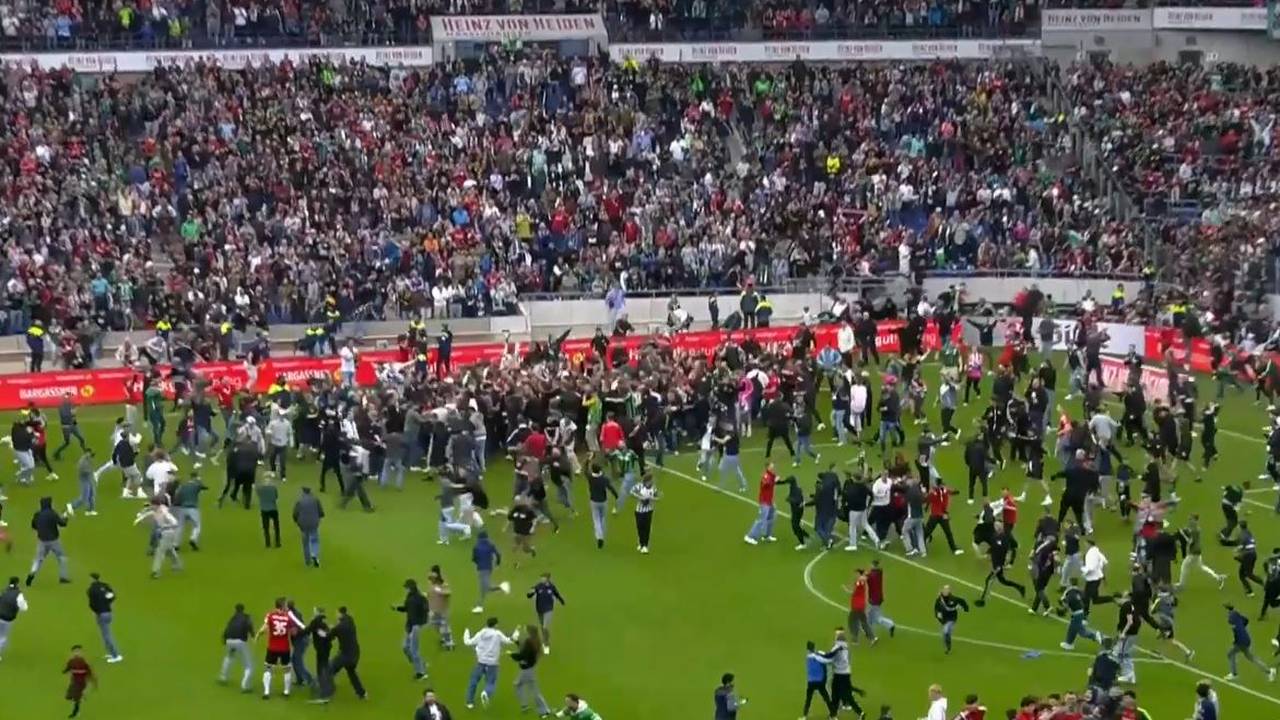 Elfer-Drama und Platzsturm! Hier steigt Hannover 96 U23 in die 3. Liga auf