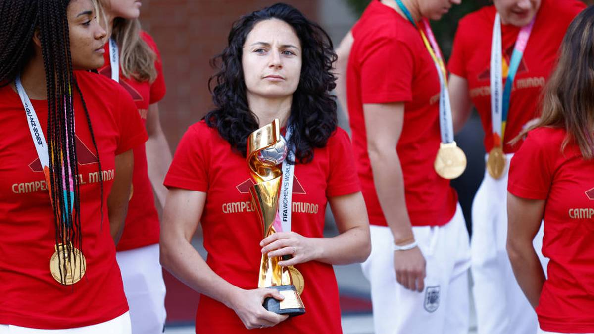 Ivana Andres gewann bei der Fußball-WM mit Spanien den Titel