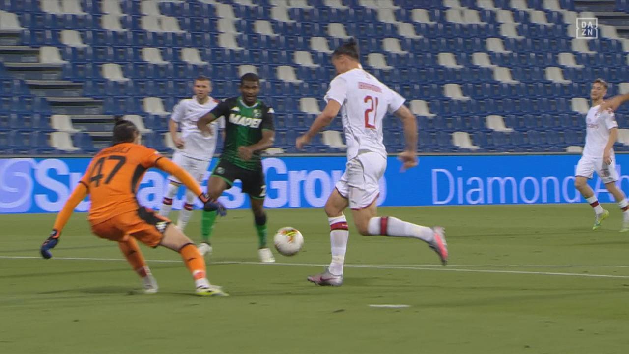 Sassuolo - AC Mailand (1:2): Tore und Highlights im Video | Serie A