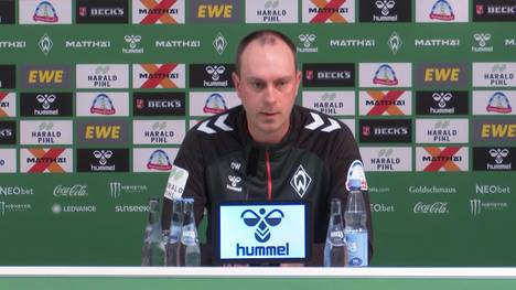 Werder Bremens Trainer Ole Werner spricht brutal ehrlich über die finanziellen Möglichkeiten des Vereins.