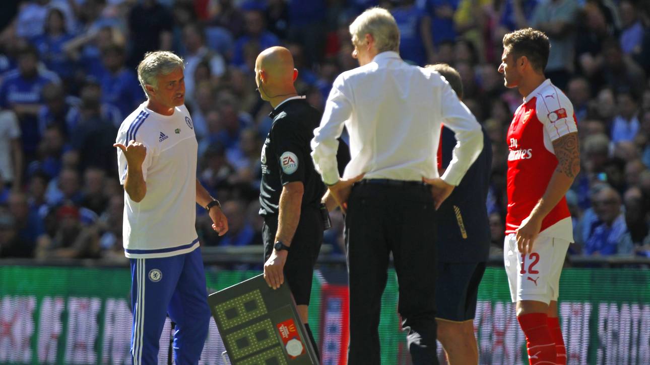 Pleite gegen Wenger: Mourinho tobt