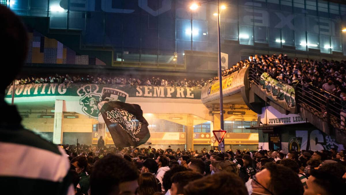 Sporting-Fans feiern den ersten Meistertitel seit 2002