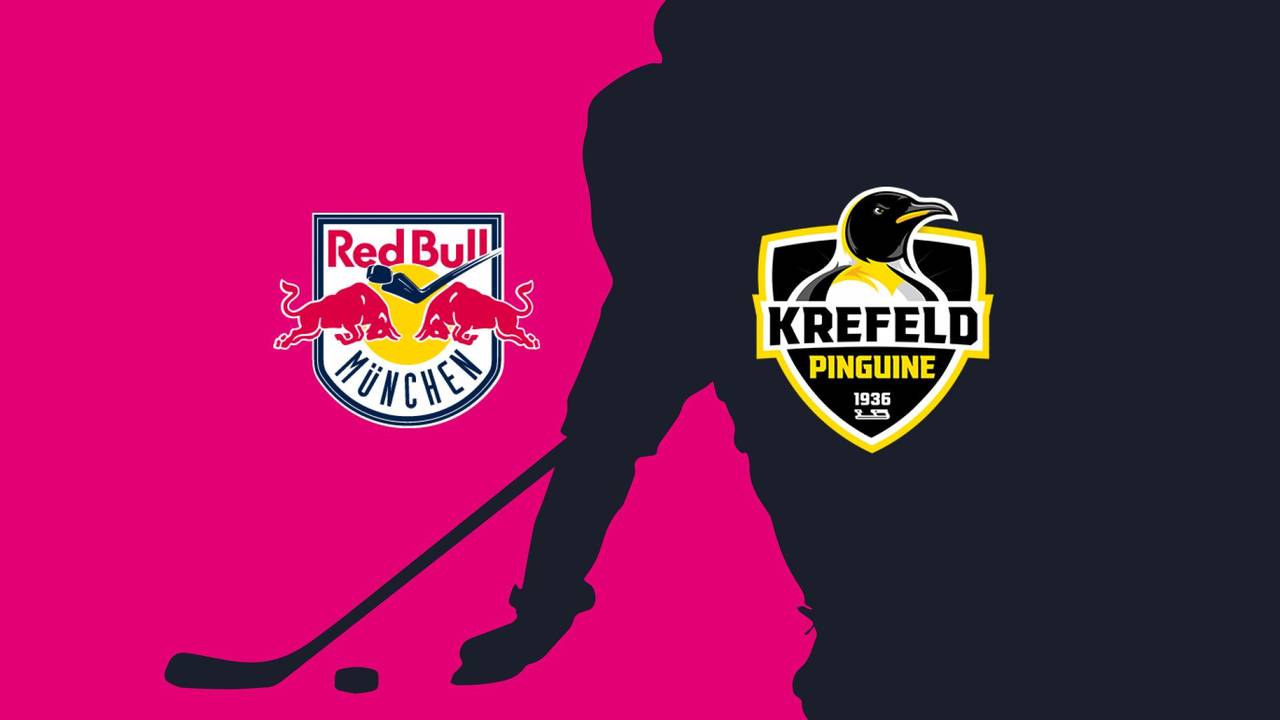 EHC Red Bull München - Krefeld Pinguine: Tore und Highlights | PENNY DEL