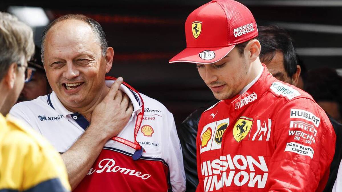 Frederic Vasseur hat eine brisante Vorgeschichte mit dem unmittelbaren Umfeld von Charles Leclerc