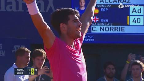 Carlos Alcaraz hat sich in Buenos Aires erfolgreich auf der ATP-Tour zurückgemeldet. Der Spanier gewann mit 6:3, 7:5 gegen Cam Norrie und holte sich sein erstes Turnier nach seiner Verletzungspause.