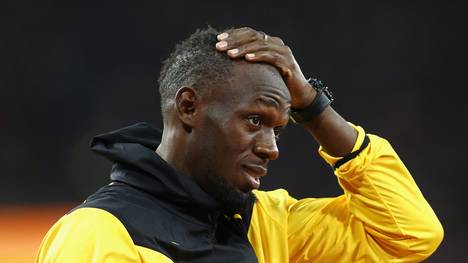 Usain Bolt verletzte sich in seinem letzten Rennen am Oberschenkel