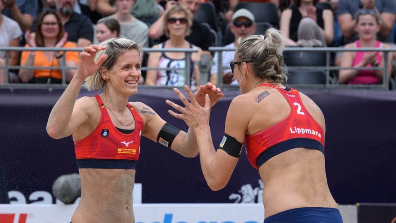 Emotionaler Moment für Beach-Star