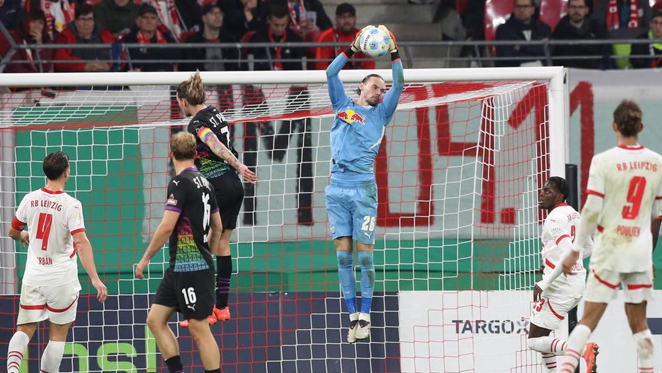 Maarten Vandevoort feierte im DFB-Pokal sein Debüt für RB Leipzig