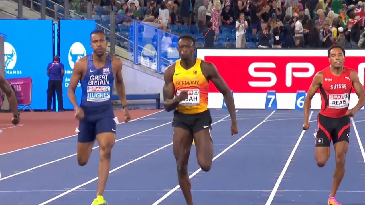 Leichtathletik-EM: Owen Ansahs furioser Goldlauf im Video