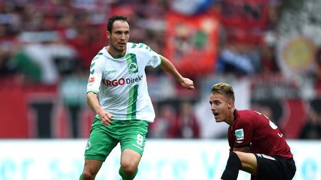 Sebastian Freis (l.) spielte zuletzt für die SpVgg Greuther Fürth