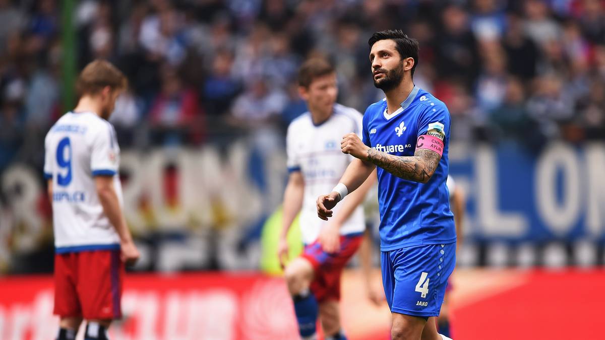 In Hamburg jubelt Darmstadts Kapitän Aytac Sulu