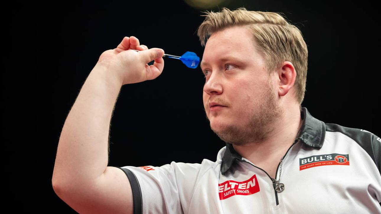 Darts: Deutsches Achtelfinal-Duell