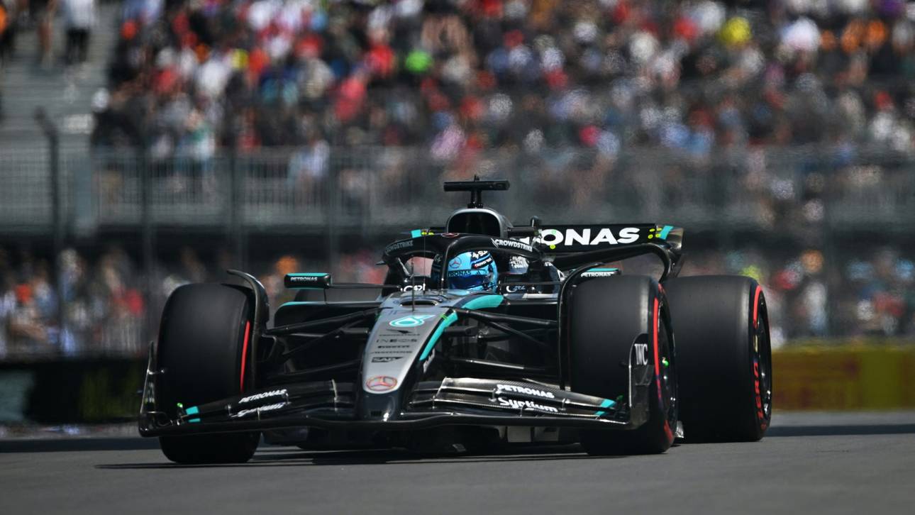 Russell in Kanada obenauf