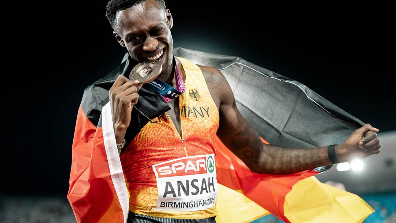 Owen Ansah gewann Bronze über 100 m