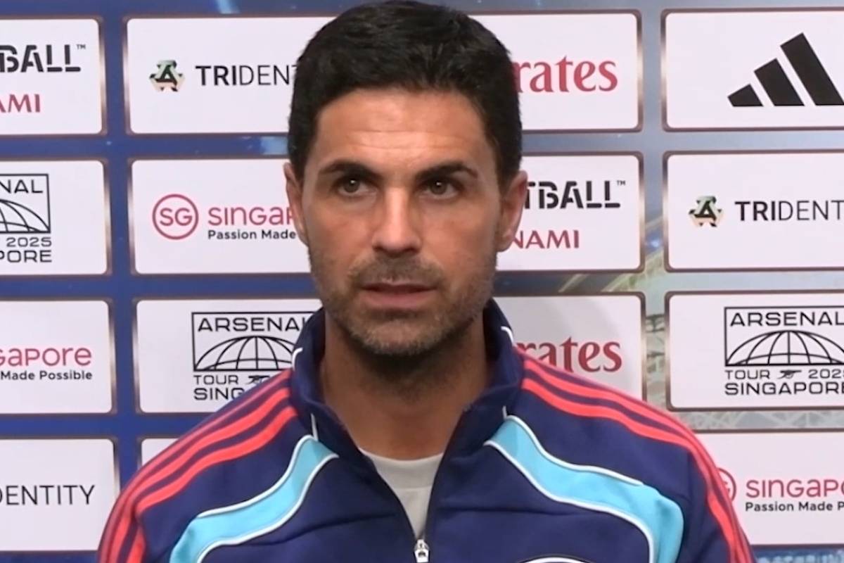 Der FC Arsenal sucht auf der Stürmer-Position nach Verstärkung. Auf dem Radar ist unter anderem Viktor Gyökeres. Nun äußert sich Arsenal-Coach Mikel Arteta zu den Spekulationen.