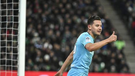 Florian Thauvin geht in der Ligue 1 für Olympique Marseille auf Torejagd
