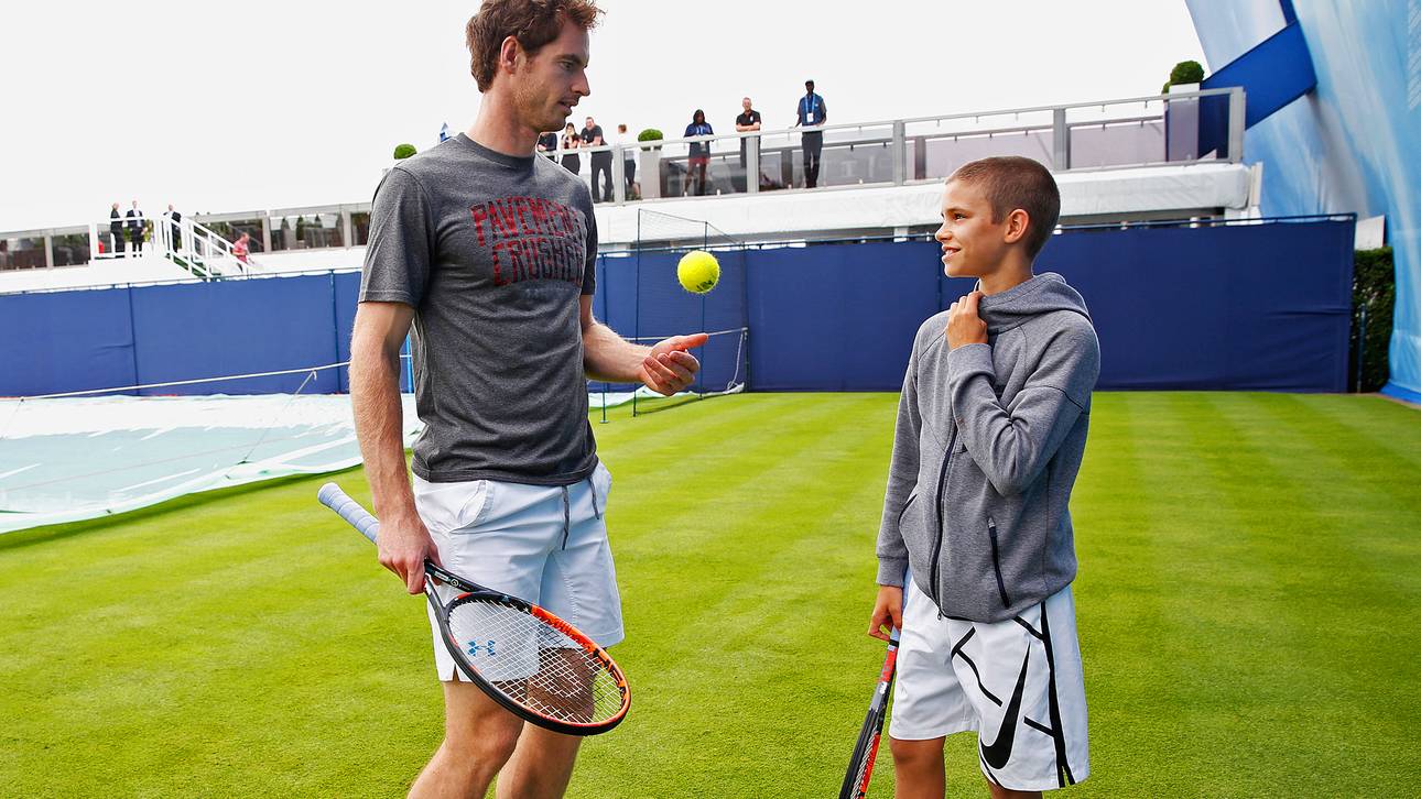 Beckhams Sohn tritt gegen Murray an