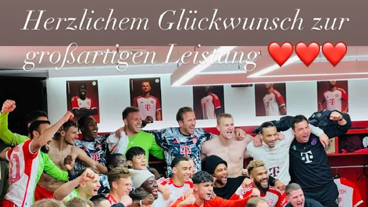 Hasan Salihamidzic gratuliert den Bayern nach Arsenal-Sieg