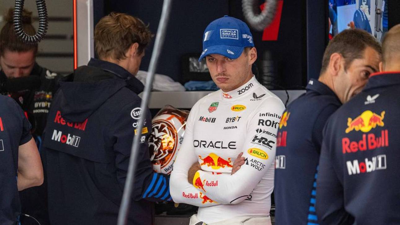 Verstappen resigniert und schimpft