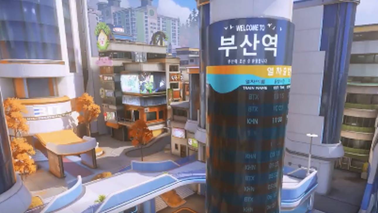 Die neue Map Busan in Overwatch