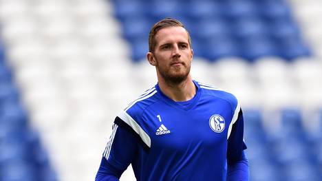 Ralf Fährmann vom FC Schalke 04 beim Training