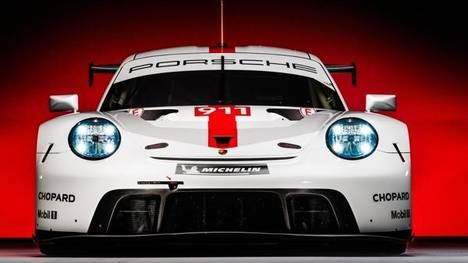 Das war nur das erste Design: Der zweite Porsche 911 RSR wird deutlich grauer