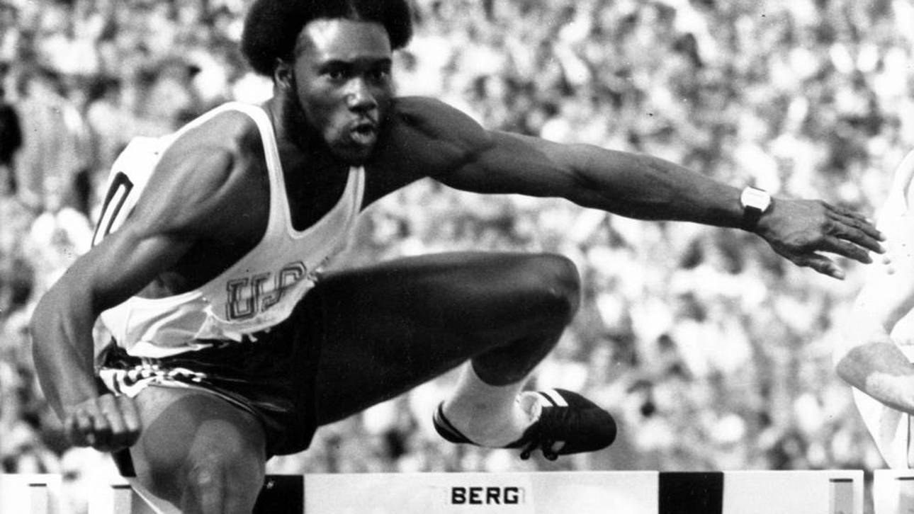 Rod Milburn sprintete bei Olympia 1972 in München zu Hürden-Gold