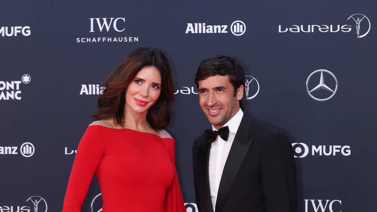 Raul mit seiner schönen Frau Mamen Fernandez. Die 34-Jährige arbeitete früher als Model