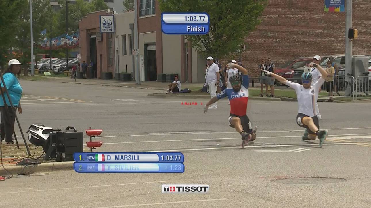 Millimeter-Medaille! Irres Fotofinish beim Speedskating