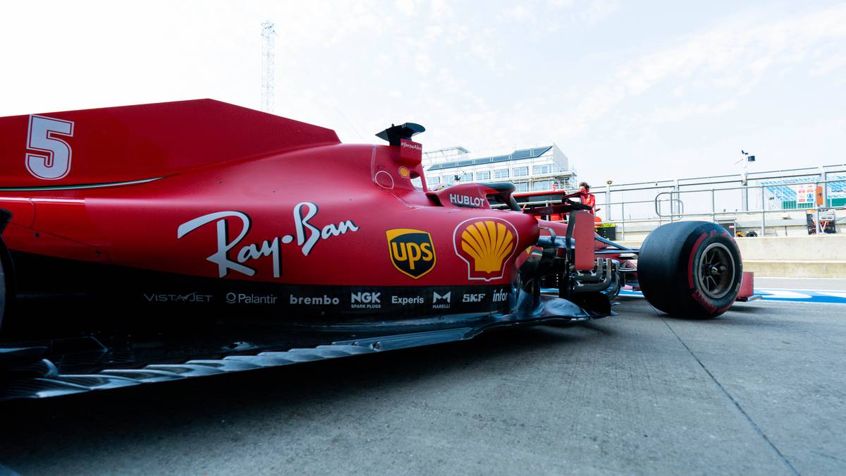 Der Ferrari von Sebastian Vettel bekommt ein neues Chassis
