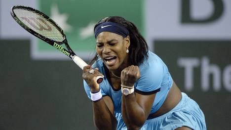 Serena Williams steht im Finale von Indian Wells