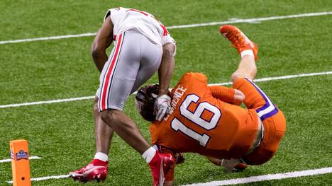 Trevor Lawrence und seine Clemson Tigers sind im College-Halbfinale gescheitert