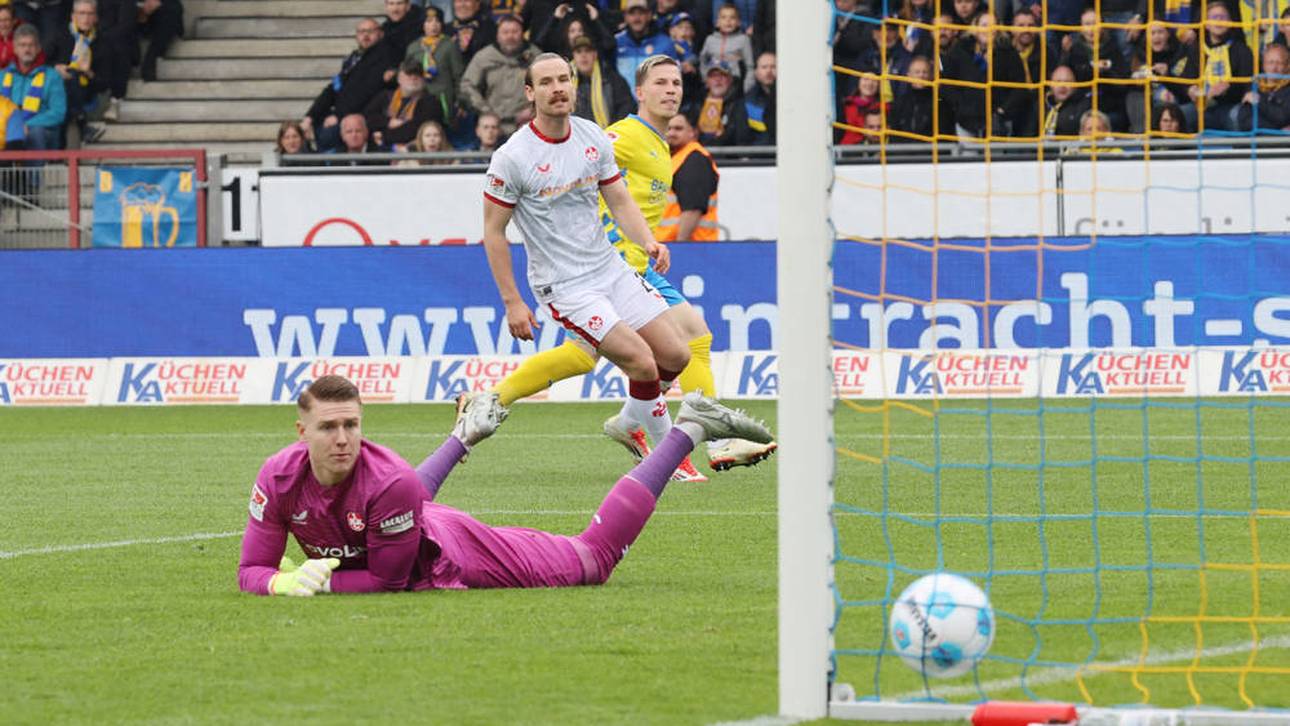 Herber Dämpfer für Kaiserslautern