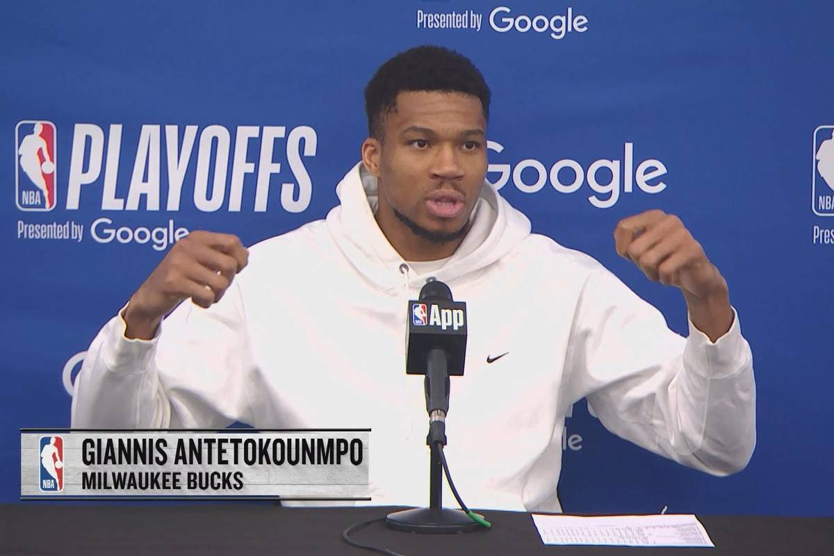 Giannis Antetokounmpo gerät nach der knappen Niederlage gegen die Pacers mit dem Vater von Tyrese Haliburton aneinander. Er sei ihm gegenüber "respektlos" gewesen.