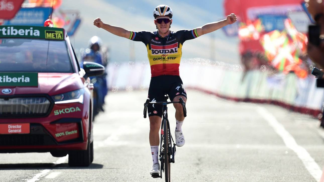 Vuelta: Evenepoel feiert erneut bei