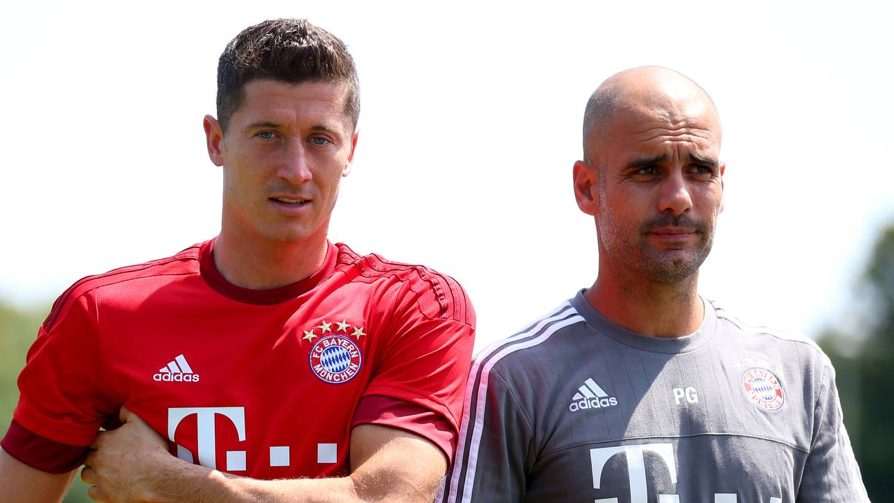 Guardiola adelt Lewandowski