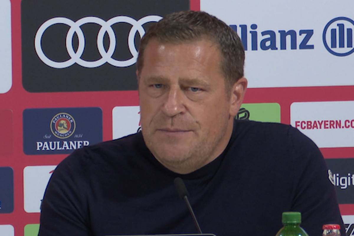 Nach dem Abgang von Jungstar Adam Aznou Richtung Everton verdeutlicht Bayern-Sportvorstand Max Eberl, warum sich die Wege getrennt haben.